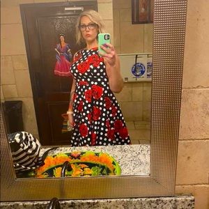 Grace Karin retro flare dress. XL